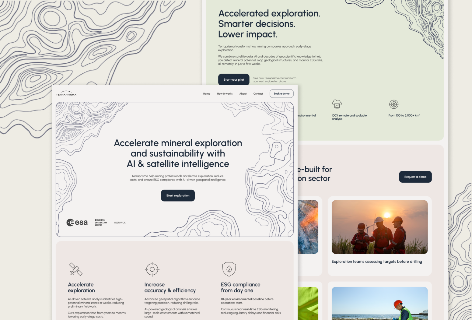 Stylized blue duotone portrait of a person facing the camera with arms crossed